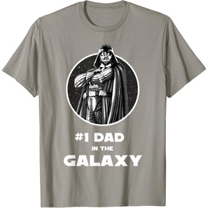 image:imageStar Wars Fathers Day Darth Vader 1 Dad In The Galaxy TShirtSlate Grey