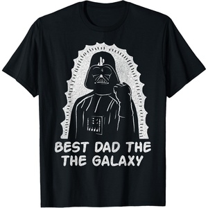image:imageStar Wars Fathers Day Darth Vader Best Dad Ever Retro TShirtBlack