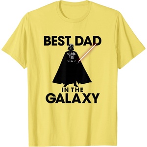 image:imageStar Wars Fathers Day Darth Vader Best Dad In The Galaxy TShirtLemon Yellow