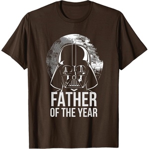 image:imageStar Wars Fathers Day Darth Vader Father Of The Year TShirtBrown