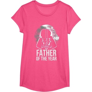 image:imageStar Wars Fathers Day Darth Vader Father Of The Year TShirtPink Heather