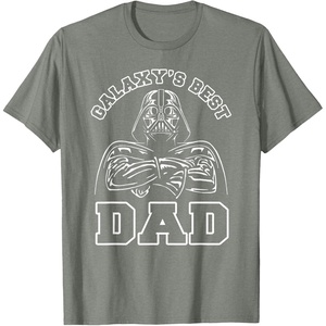 image:imageStar Wars Fathers Day Galaxys Best Dad Darth Vader TShirtOlive Heather