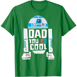image:imageStar Wars Fathers Day R2D2 Dad You R2 Cool Big Chest Logo TShirtKelly Green