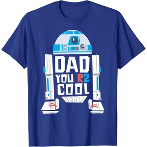image:imageStar Wars Fathers Day R2D2 Dad You R2 Cool Big Chest Logo TShirtRoyal Blue