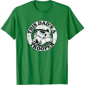image:imageStar Wars Fathers Day Stormtrooper This Dad Is A Trooper Circle TShirtKelly Green
