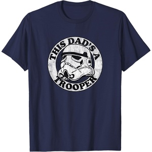 image:imageStar Wars Fathers Day Stormtrooper This Dad Is A Trooper Circle TShirtNavy Blue