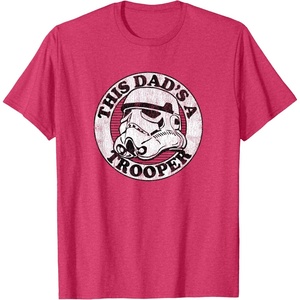 image:imageStar Wars Fathers Day Stormtrooper This Dad Is A Trooper Circle TShirtRed Heather