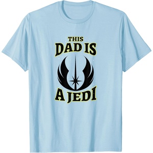 image:imageStar Wars Fathers Day This Dad Is A Jedi Logo TShirtBaby Blue