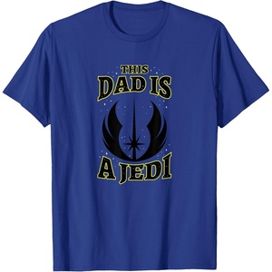 image:imageStar Wars Fathers Day This Dad Is A Jedi Logo TShirtRoyal Blue