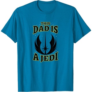 image:imageStar Wars Fathers Day This Dad Is A Jedi Logo TShirtSapphire Blue