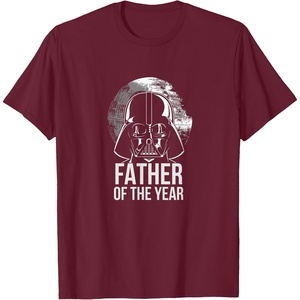 image:imageStar Wars Fathers Day Vader Father Of The Year Dad TShirtBurgundy