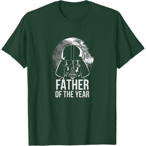 image:imageStar Wars Fathers Day Vader Father Of The Year Dad TShirtDark Green