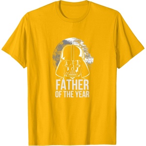 image:imageStar Wars Fathers Day Vader Father Of The Year Dad TShirtGolden Yellow