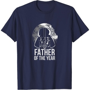 image:imageStar Wars Fathers Day Vader Father Of The Year Dad TShirtNavy Blue