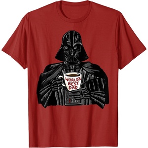image:imageStar Wars Fathers Day Vader Worlds Best Dad Mug Disney TShirtCranberry Red