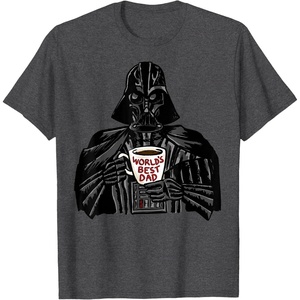 image:imageStar Wars Fathers Day Vader Worlds Best Dad Mug Disney TShirtDark Heather Grey