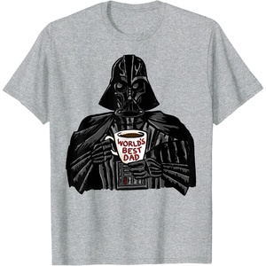 image:imageStar Wars Fathers Day Vader Worlds Best Dad Mug Disney TShirtHeather Grey