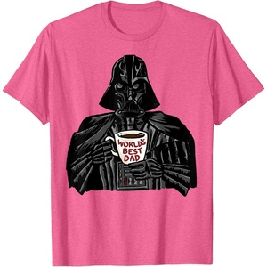 image:imageStar Wars Fathers Day Vader Worlds Best Dad Mug Disney TShirtPink Heather