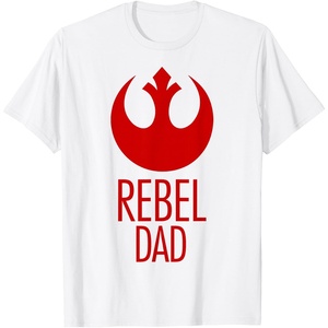 image:imageStar Wars Fathers Day Vintage Rebel Dad Rebel Logo TShirtWhite