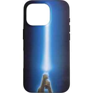 image:imageStar Wars Luke Skywalker Blue Lightsaber Black Case for iPhone 17iPhone 16 Pro