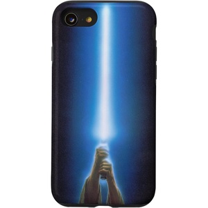 image:imageStar Wars Luke Skywalker Blue Lightsaber Black Case for iPhone 17iPhone SE 2020  7  8