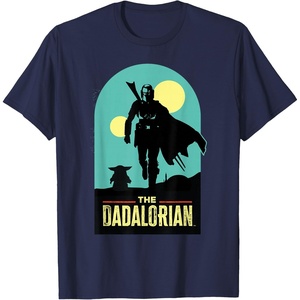 image:imageStar Wars The Dadalorian Mandalorian and Grogu Fathers Day TShirtNavy Blue