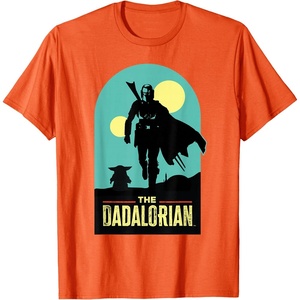 image:imageStar Wars The Dadalorian Mandalorian and Grogu Fathers Day TShirtOrange