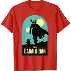 image:imageStar Wars The Dadalorian Mandalorian and Grogu Fathers Day TShirtRed