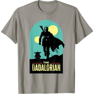 image:imageStar Wars The Dadalorian Mandalorian and Grogu Fathers Day TShirtSlate Grey