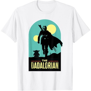 image:imageStar Wars The Dadalorian Mandalorian and Grogu Fathers Day TShirtWhite