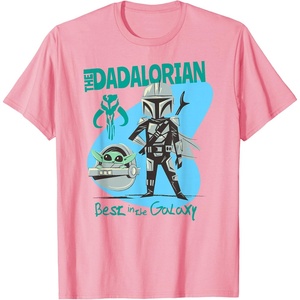 image:imageStar Wars The Mandalorian Fathers Day Best In The Galaxy TShirtPink