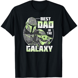 image:imageStar Wars The Mandalorian Grogu Fathers Day Retro Disney TShirtBlack