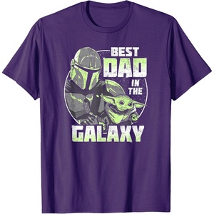 image:imageStar Wars The Mandalorian Grogu Fathers Day Retro Disney TShirtPurple