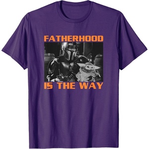 image:imageStar Wars The Mandalorian amp Grogu Fathers Day Its The Way TShirtPurple