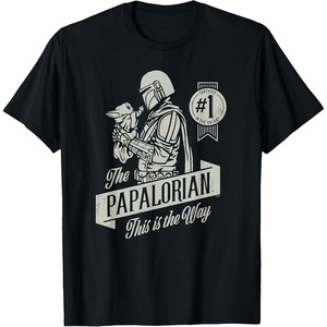 image:imageStar Wars The Mandalorian and Grogu Papalorian Fathers Day TShirtBlack