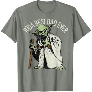 image:imageStar Wars Yoda Best Dad Ever Graphic TShirt C2 TShirtOlive Heather