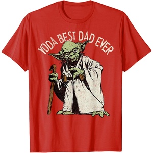 image:imageStar Wars Yoda Best Dad Ever Graphic TShirt C2 TShirtRed