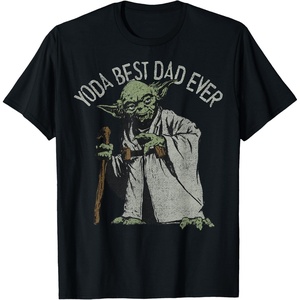 image:imageStar Wars Yoda Best Dad Ever Graphic TShirt TShirtBlack
