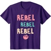image:imageKids Star Wars Rebel Alliance Doodle TShirt for Girls TShirtPurple