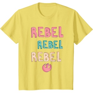 image:imageKids Star Wars Rebel Alliance Doodle TShirt for Girls TShirtLemon Yellow