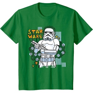 image:imageKids Star Wars Stormtrooper Doodle Boys TShirt TShirtKelly Green