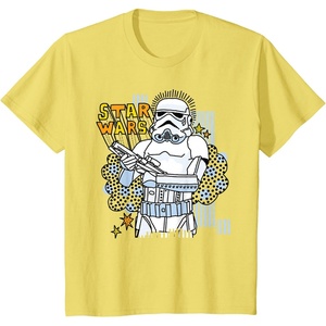 image:imageKids Star Wars Stormtrooper Doodle Boys TShirt TShirtLemon Yellow