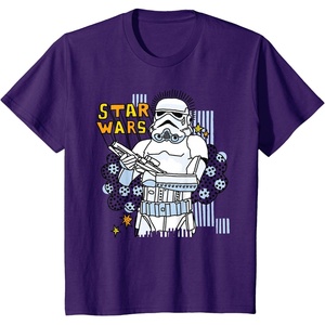 image:imageKids Star Wars Stormtrooper Doodle Boys TShirt TShirtPurple