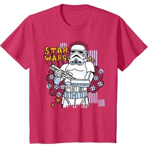 image:imageKids Star Wars Stormtrooper Doodle Boys TShirt TShirtRed Heather