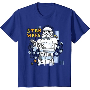 image:imageKids Star Wars Stormtrooper Doodle Boys TShirt TShirtRoyal Blue