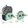 image:imageBIOWORLD Boys Grogu 16In Backpack Set with A Lunch Kit Little KidBig Kid Green One SizeGreen