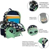 image:imageBIOWORLD Boys Grogu 16In Backpack Set with A Lunch Kit Little KidBig Kid Green One SizeGreen