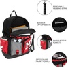 image:imageBioworld Star Wars The Mandalorian Green 185 BackpackBlack and Red