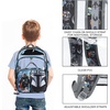 image:imageBioworld Star Wars The Mandalorian amp Grogu 2Piece 16 Kids Clear Backpack amp Lunch Box Set For School And Travel