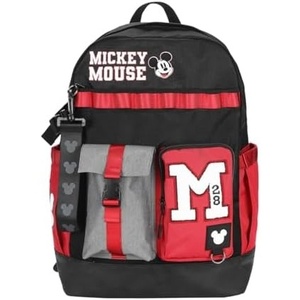 image:imageBioworld Star Wars The Mandalorian Green 185 BackpackBlack and Red